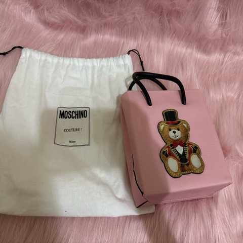Moschino小型斜背小廢包