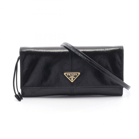 PRADA 女士斜背肩背包 1MT0362CYRF0002 黑色真皮 全新
