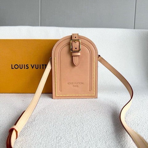 【威選精品】🤎 LV NameTag XL Clutch 行李牌包｜芯片款
