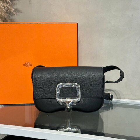 HERMES Della Elan - Noir 89 黑銀 W