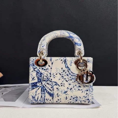 【威選精品】🕊️ DIOR Lady Dior 三格｜鳥語花香系列｜限定彩珠刺繡款