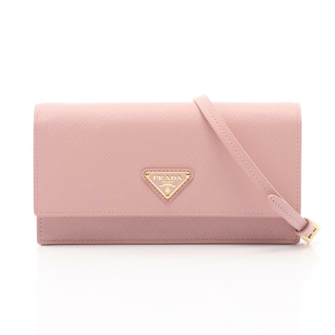PRADA SAFFIANO 肩背包 1NF0592DB3F0924 Saffiano 皮革 粉紅色 全新 女士