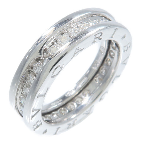 BVLGARI 18K白金B-zero1 Diamond鑽石戒指
