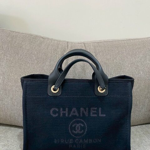 CHANEL Deauville 沙灘包 晶片款
