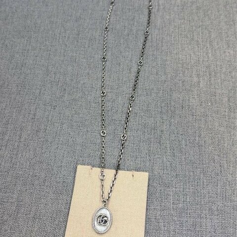 💎Han's house精品服飾💎GUCCI 項鍊 純銀 義大利製 現貨 原價21600