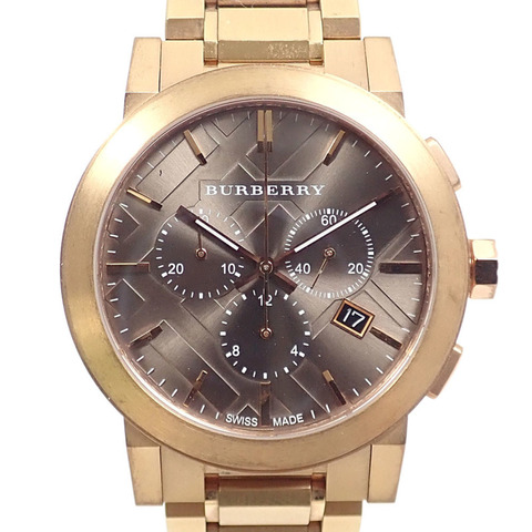 Burberry 男款石英錶，不鏽鋼材質，型號 BU9353，電池供電