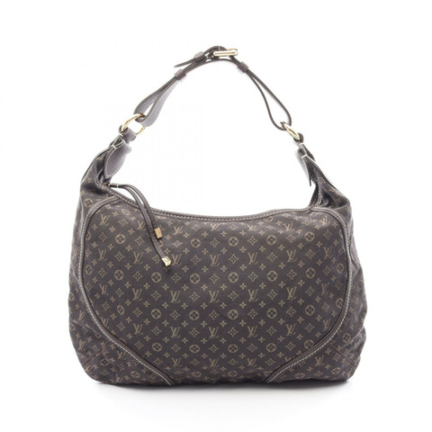 路易威登 Manon MM 肩背包 M95619 Monogram min Lin 皮革 Ebene 二手