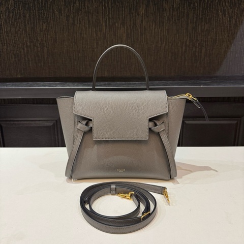 Celine 賽琳 灰色鯰魚包手提包斜背包