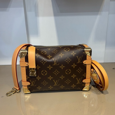 LV 原花Side Trunk MM肩斜背包M46358