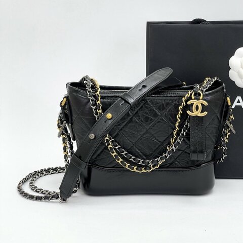 CHANEL Gabrielle hobo 流浪包小號 芯片款