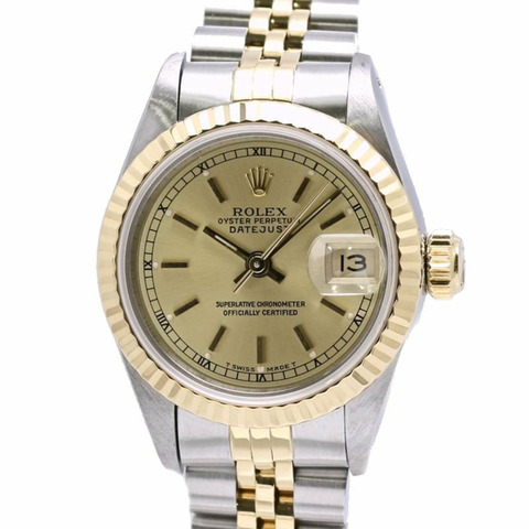 勞力士 Datejust 69173 女士腕錶，不鏽鋼 x 18K 金，40461