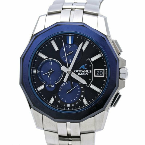 卡西歐 Oceanus Manta Date OCW-S6000-1AJF 男士鈦金屬腕錶 40484