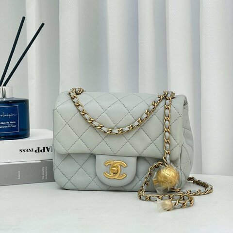 CHANEL 金球方胖 芯片款