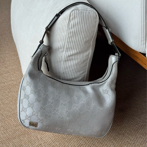 Gucci GG Canvas Small Hobo Bag