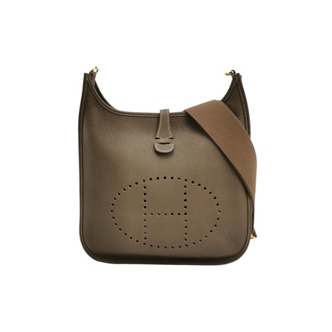 Hermes 愛馬仕 Evelyne 29 大象灰金扣 Y 刻