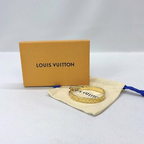 LV Nanogram金色手鐲