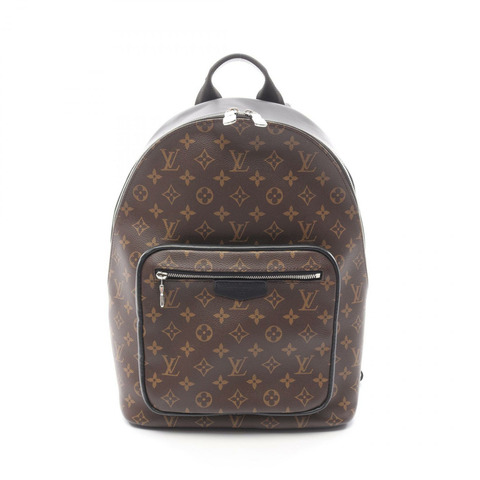 路易威登 Josh NV 雙肩包 M45349 Monogram 瑪卡薩棕色 二手 LV