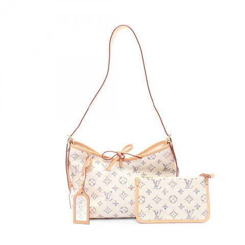 路易威登 Carryall NM PM 單肩包 M24707 Monogram 提花皮革二手