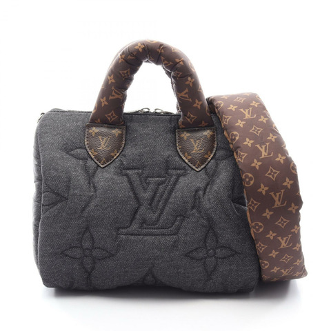 路易威登 Speedy Bandouliere 25 LV Pillow 斜背包 M26956 尼龍 BK