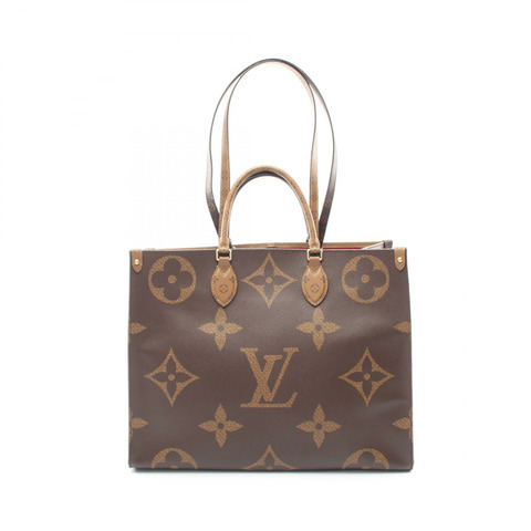路易威登 OnTheGo GM 單肩手提包 M44576 Monogram Giant Reverse 棕色
