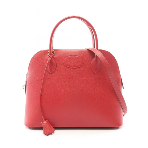 愛馬仕 Bolide31 Rouge vif 2WAY 手提包 Courchevel Courchevel 紅色 二手女士