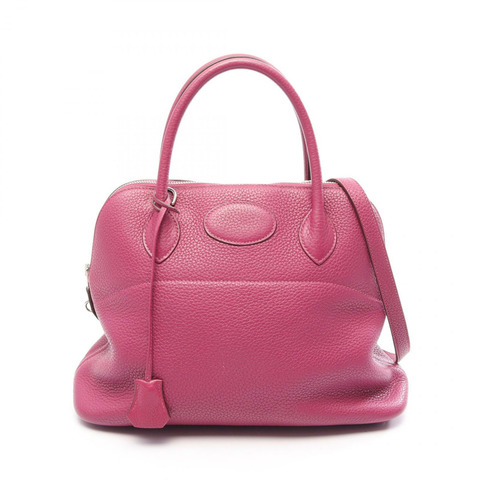 愛馬仕 Bolide31 Tosca 2WAY 手提包 Taurillon Clemence Taurillon Clemence 紫色二手女款