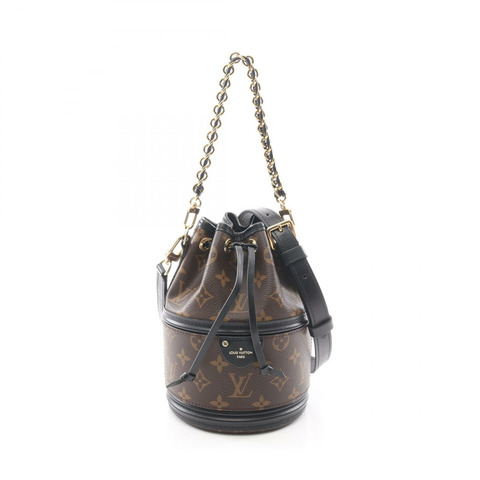 路易威登 Kanoe 2WAY 單肩手提包 M83480 Monogram 帆布 棕色 黑色 LV