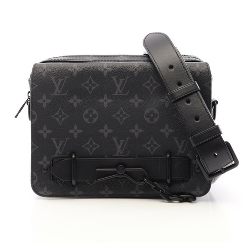 路易威登 Steamer Messenger 單肩斜背包 M45585 帆布皮革 LV
