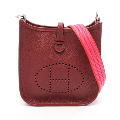 愛馬仕 Evelyne TPM Amazon 單肩斜背包 085943CK Taurillon Clemence SHW