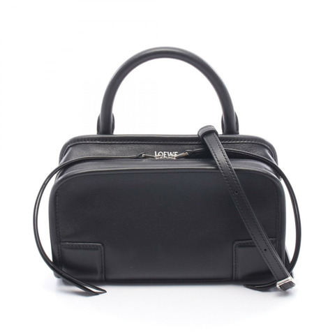 LOEWE Amazona 180 2WAY 手提包 A039AS4X121100 黑色皮革 全新 女士