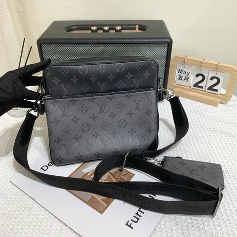 LV三合一黑武士🖤晶片款/盒子/防塵袋