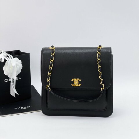 CHANEL VINTAGE 翻蓋包 保卡款