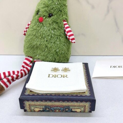DIOR Evolution金色鑲鑽耳環