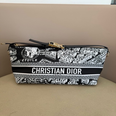 迪奧DiorTravel Nomad帆布牛皮手提包 Dior/迪奧