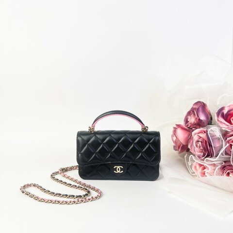 CHANEL HANDLE 手機包 芯片款