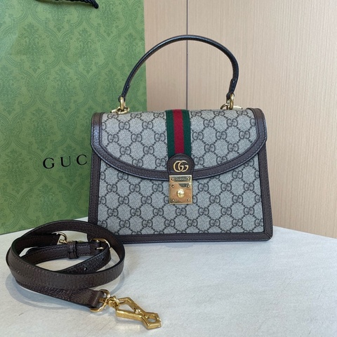 古馳Gucci Ophidia老花郵差包 黑標035