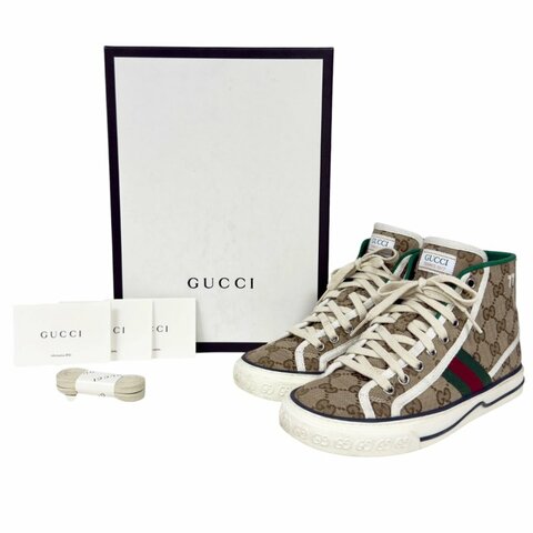 GUCCI Tennis 1977 高筒 運動鞋