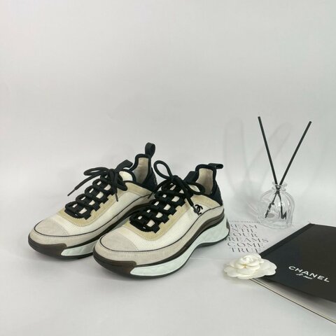 CHANEL 黑扣老爹鞋 36.5碼