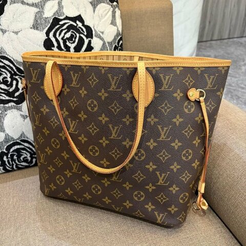 LV Neverfull mm托特包