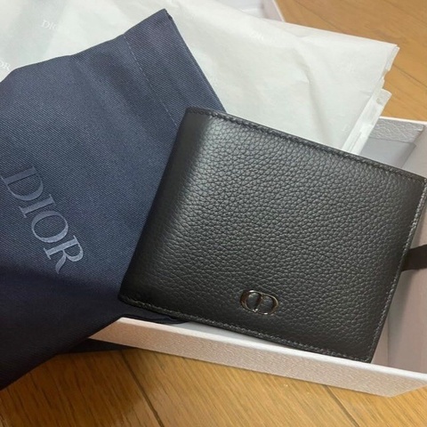 Dior 男用短夾