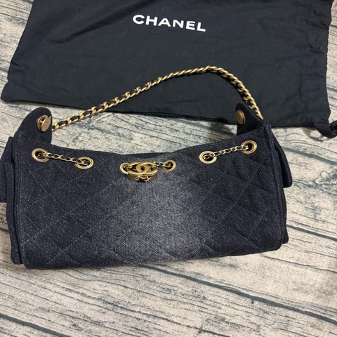 Chanel香奈兒25牛仔mini迷你