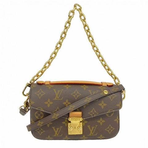 路易威登 Monogram Pochette Metis EW 手提包 M46279 棕色 女士兩用包 OP008992