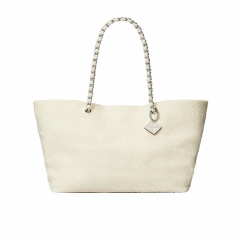 Tory Burch 女士 ELLA Terry 鏈條托特包均碼碼32cm*16cm*29cm