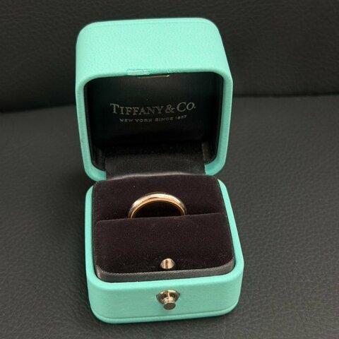 Tiffany&Co. 蒂芙尼 白金 PT950 戒指