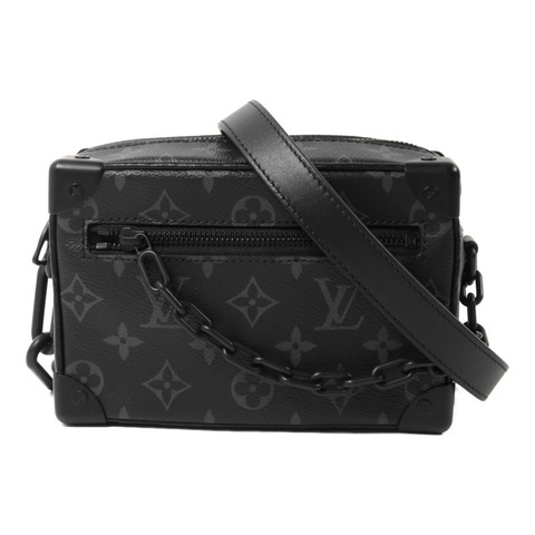 LOUIS VUITTON Monogram Eclipse Mini Soft Trunk肩背袋