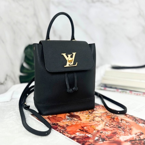 LV Lockmem迷你粒紋皮後背包 M54573