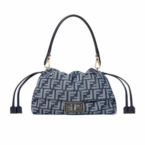 Fendi 女士 Mamma Baguette中號單肩包均碼碼中號、26.5cm*8.5cm*18cm