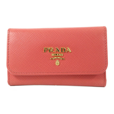 PRADA Saffiano皮革Key Holder Case鎖匙包