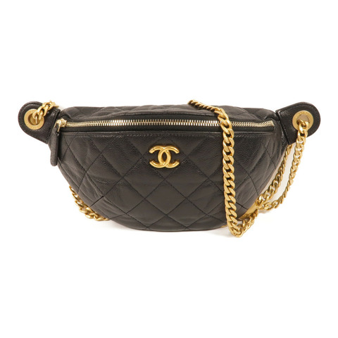 CHANEL 牛皮皮革Waist Bag腰包