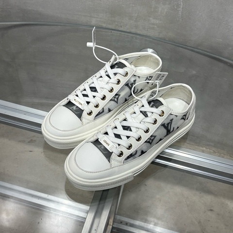 Louis Vuitton/路易威登 LV Stellar Stellar 黑白老花 休閒鞋 尺碼/UK1.5 35.5碼
